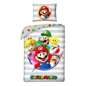 Super MarioÂ® Stribet Sengetøj