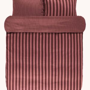 Marc O'Polo Sengetøj Classic Stripe Warm Earth-140 x 200 + 60 x 63